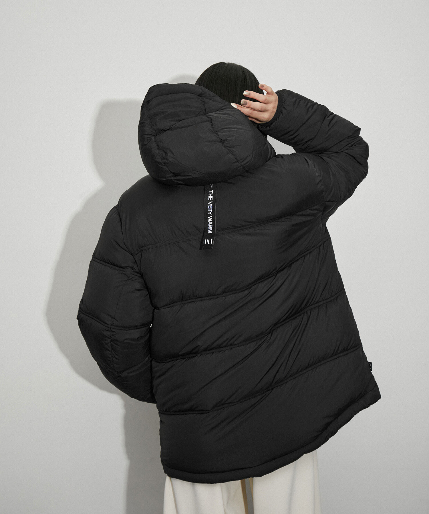 ADAM ET ROPE'「【WEB限定】【THE VERY WARM】ANORAK PUFFER」|ダウン|