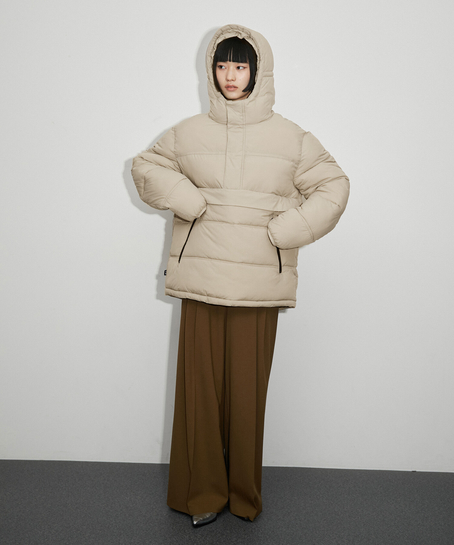 ADAM ET ROPE'「【WEB限定】【THE VERY WARM】ANORAK PUFFER」|ダウン|