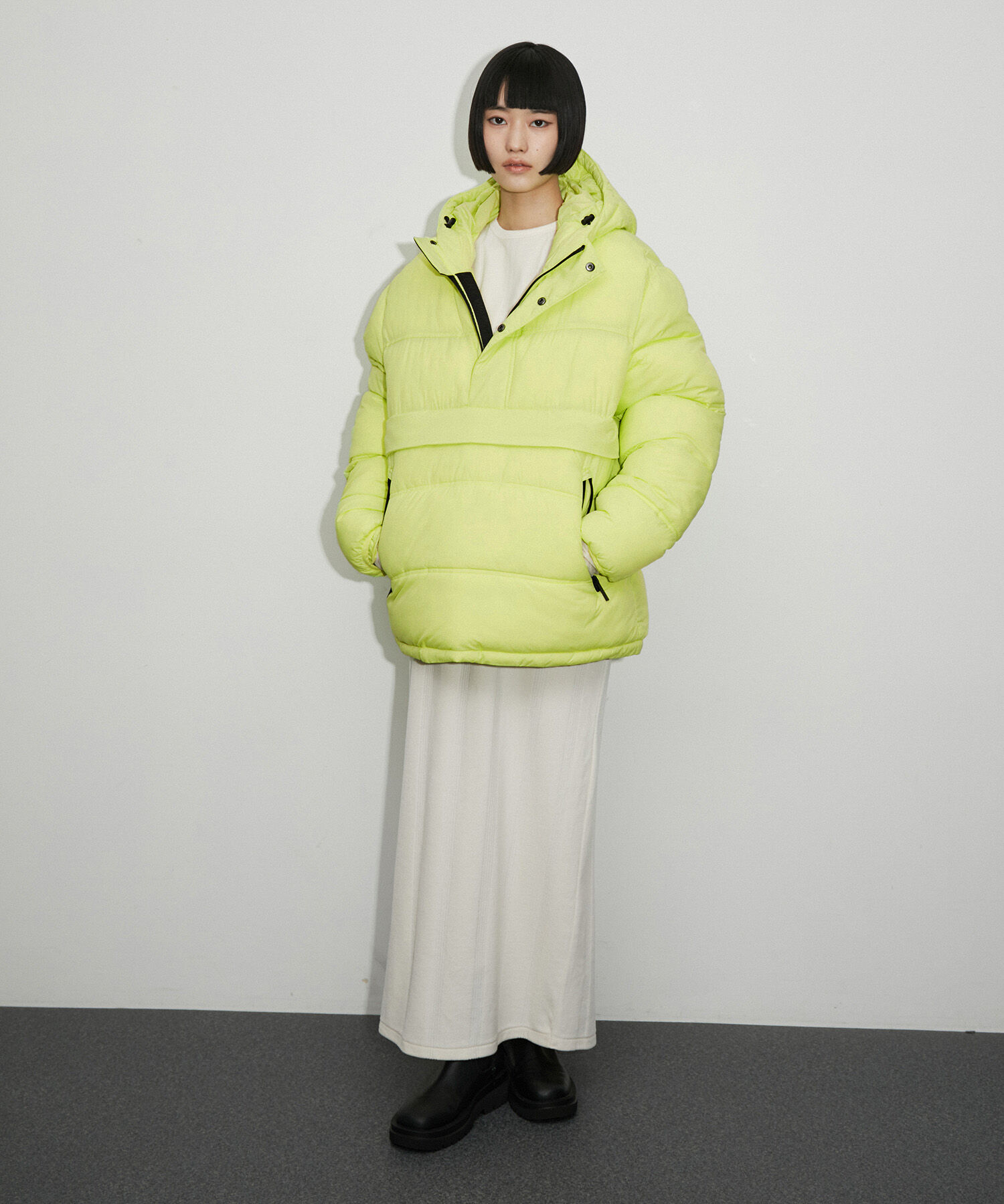 ADAM ET ROPE'「【WEB限定】【THE VERY WARM】ANORAK PUFFER」|ダウン|