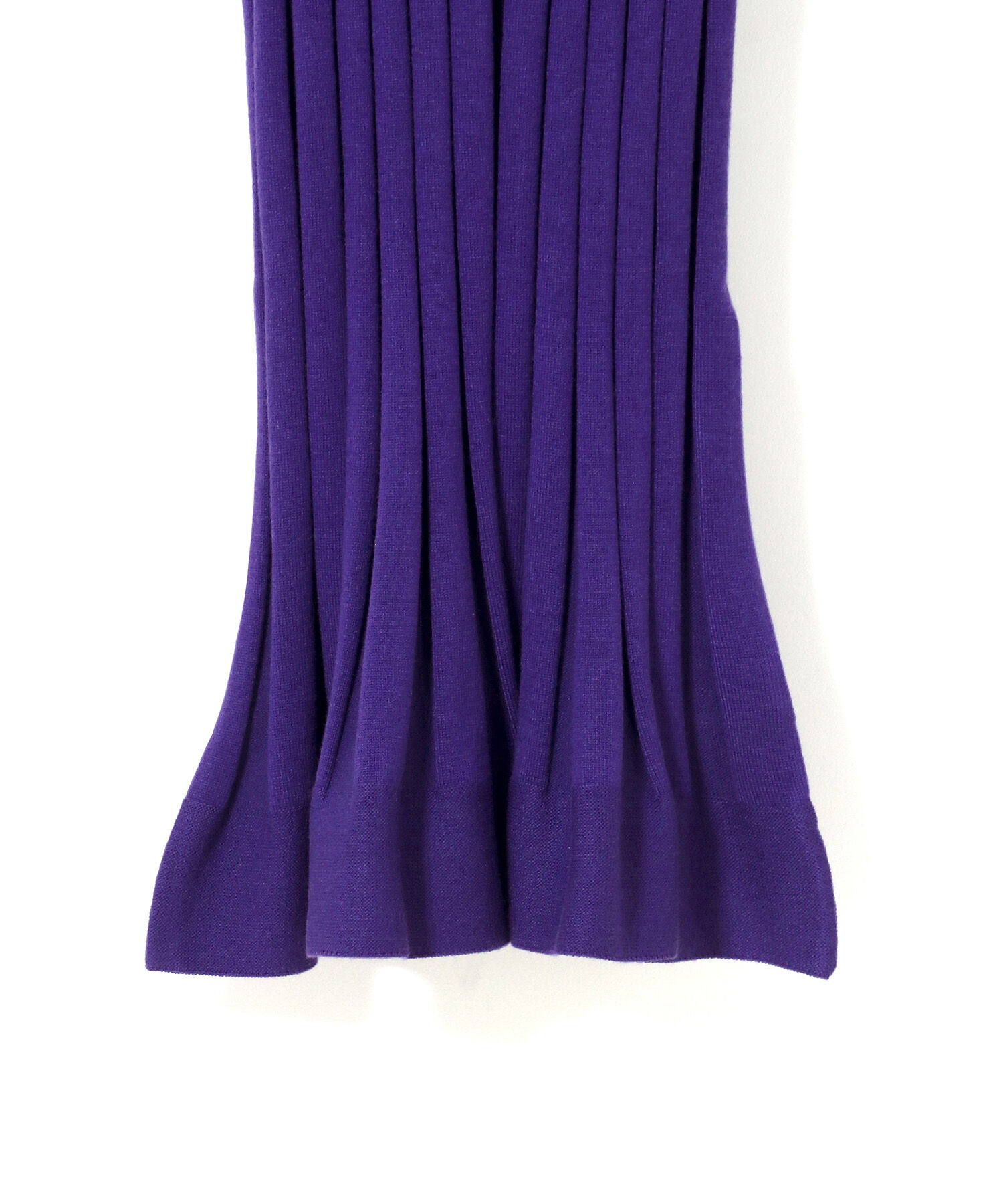 ADAM ET ROPE'「【WEB限定】ワイドリブAラインニットワンピース」|ワンピース|