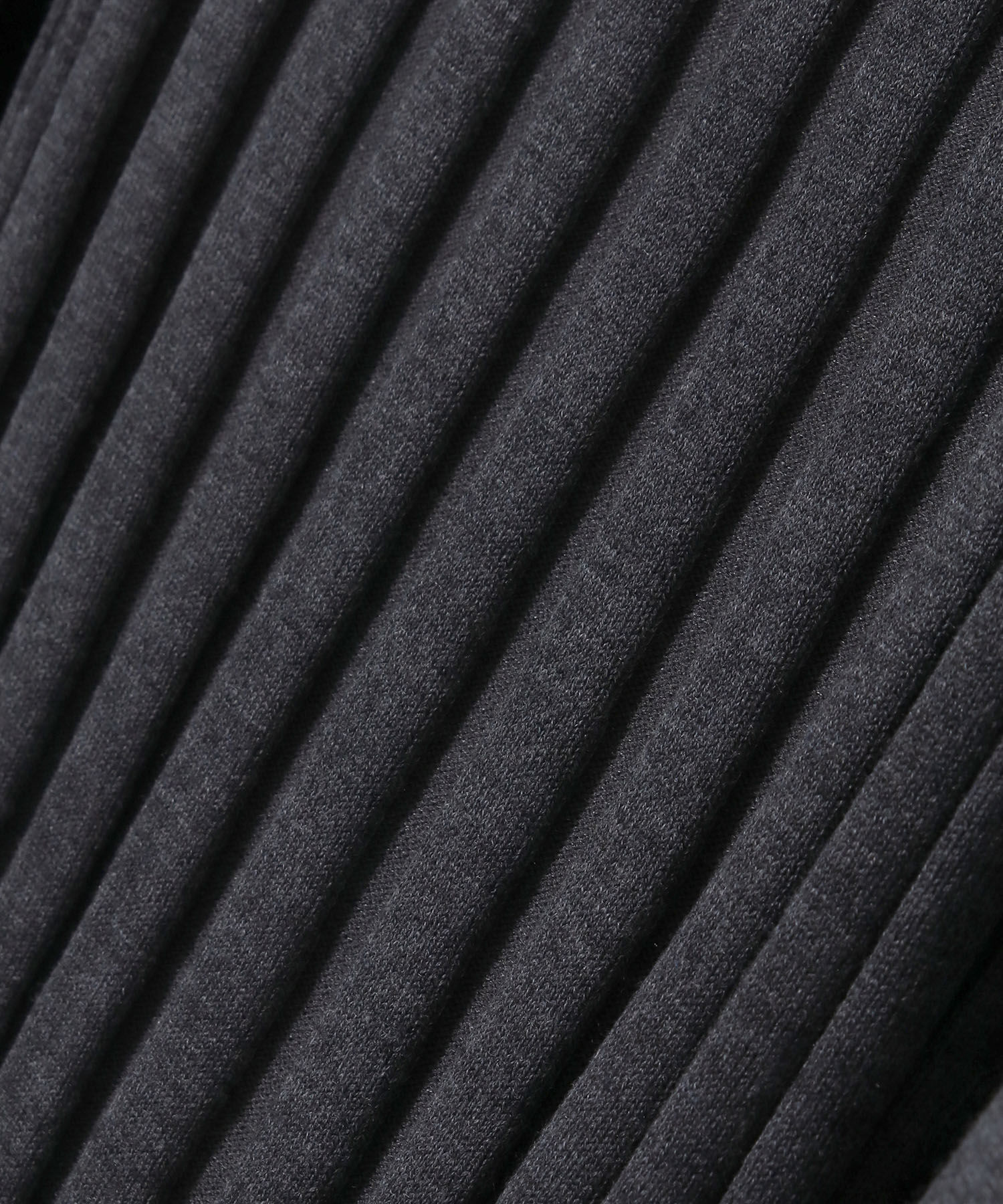 ADAM ET ROPE'「【WEB限定】ワイドリブAラインニットワンピース」|ワンピース|