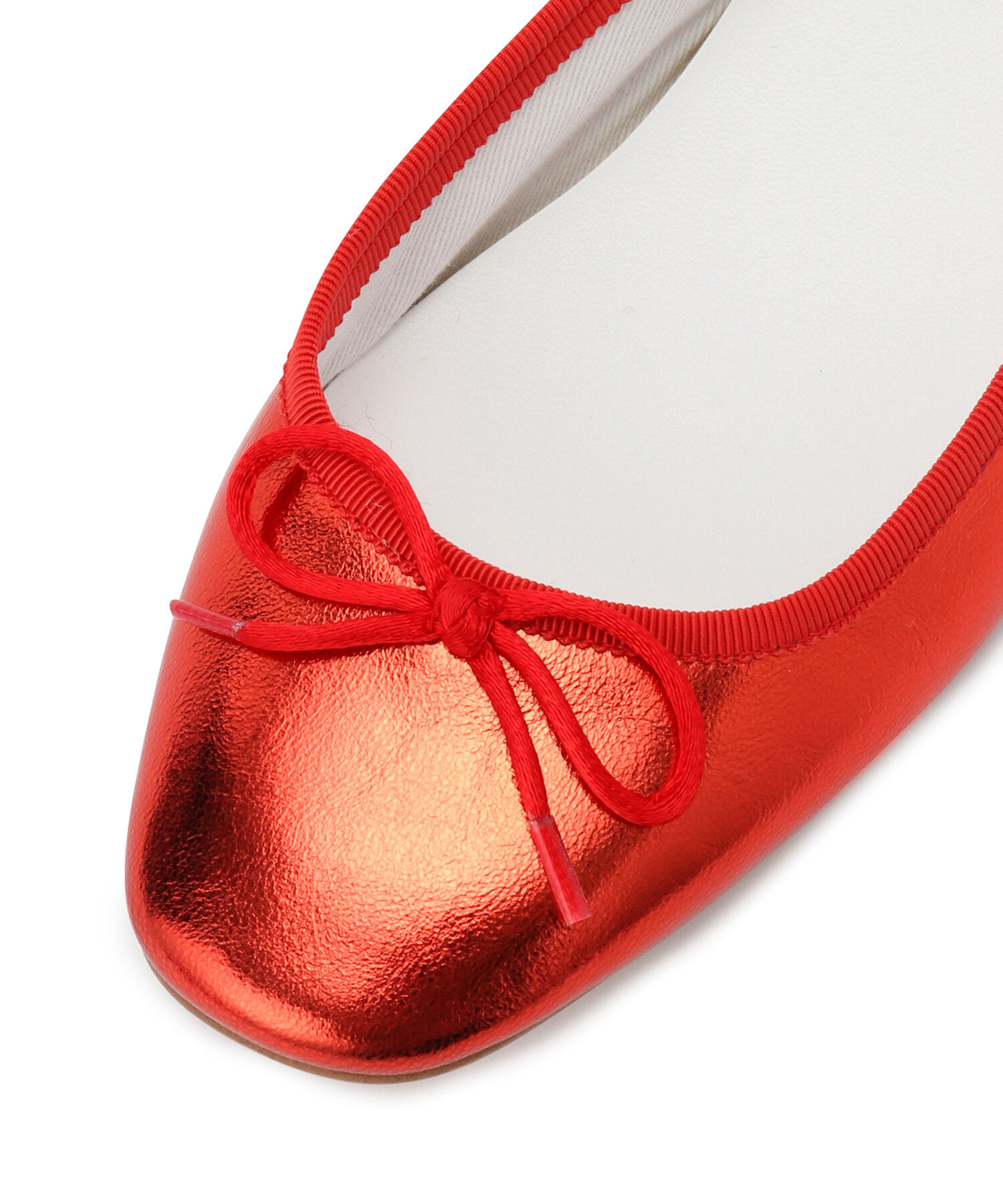 ADAM ET ROPE'「【サステナブル】メタリックバレエ」|バレエシューズ|