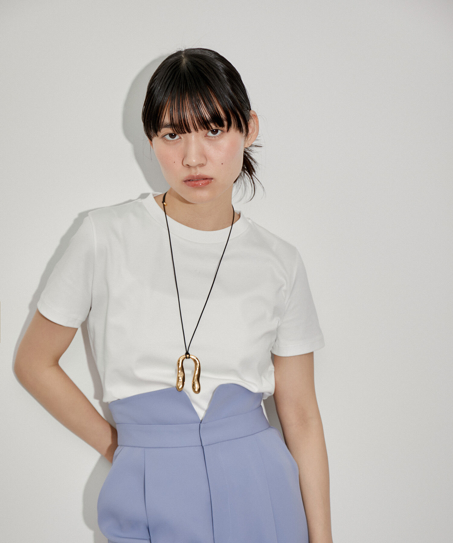 ADAM ET ROPE'「エブリデイカットTEE」|Tシャツ・カットソー|ホワイト(10)