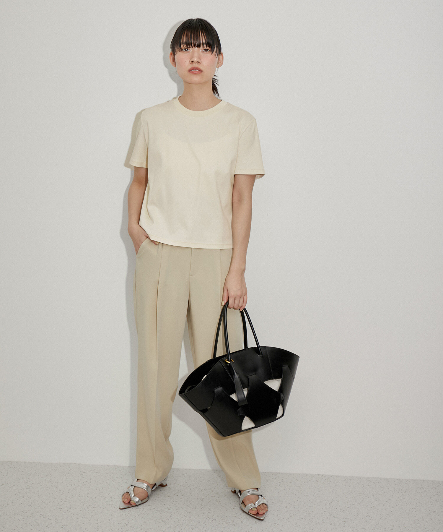 ADAM ET ROPE'「エブリデイカットTEE」|Tシャツ・カットソー|