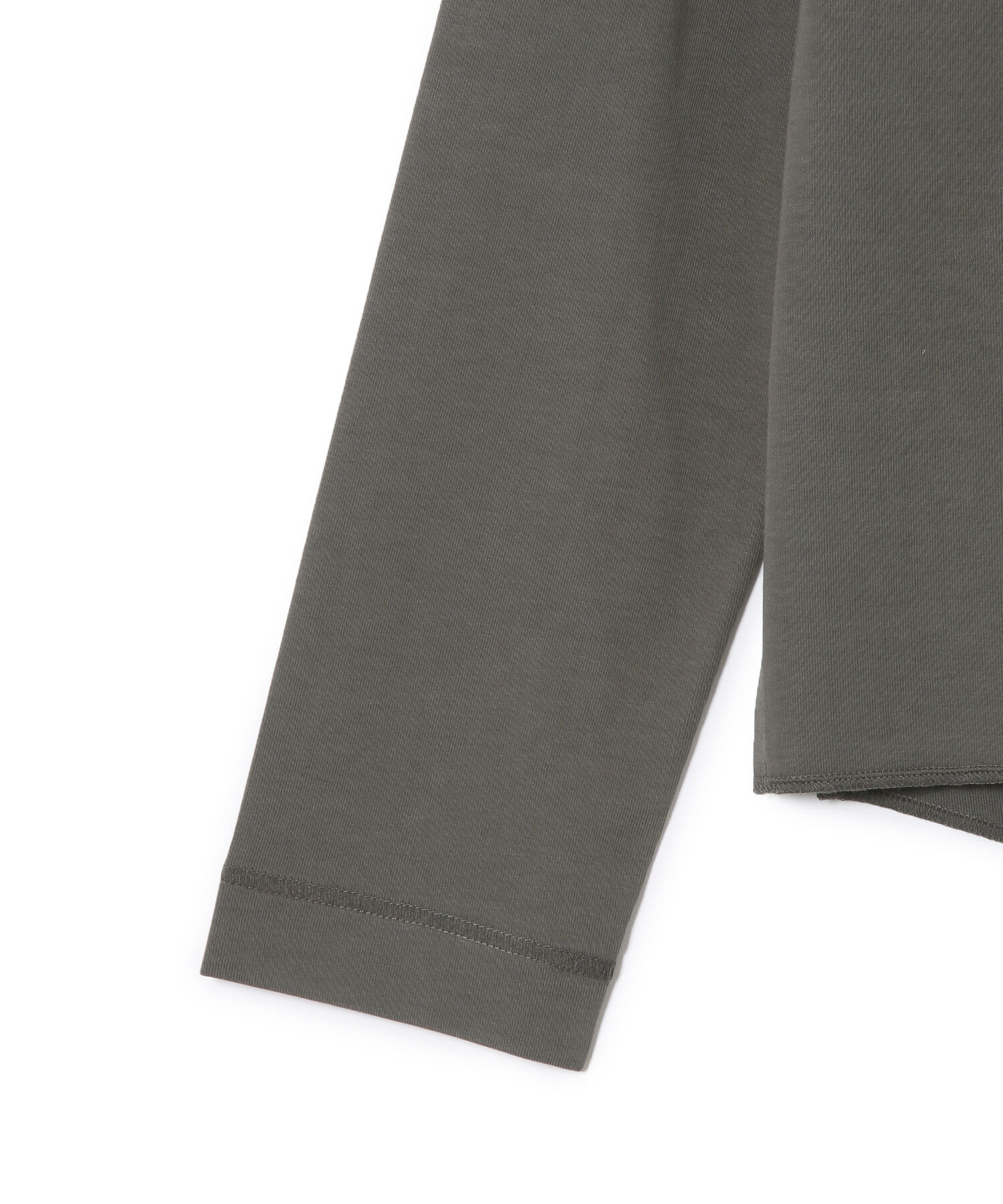 ADAM ET ROPE'「【WEB限定・サステナブル・洗える】コードエンブロイダリーロンTEE」|Tシャツ・カットソー|