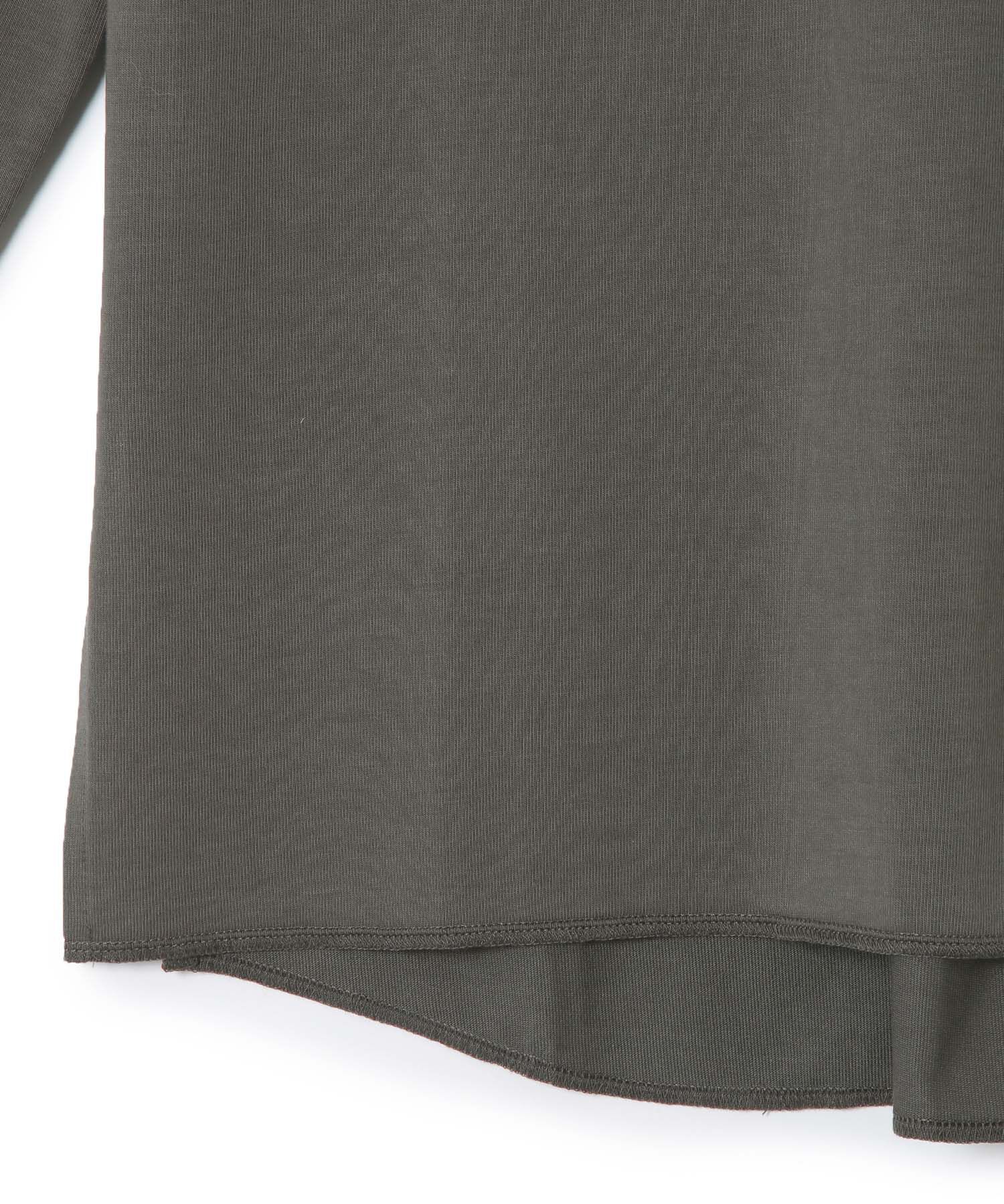 ADAM ET ROPE'「【WEB限定・サステナブル・洗える】コードエンブロイダリーロンTEE」|Tシャツ・カットソー|