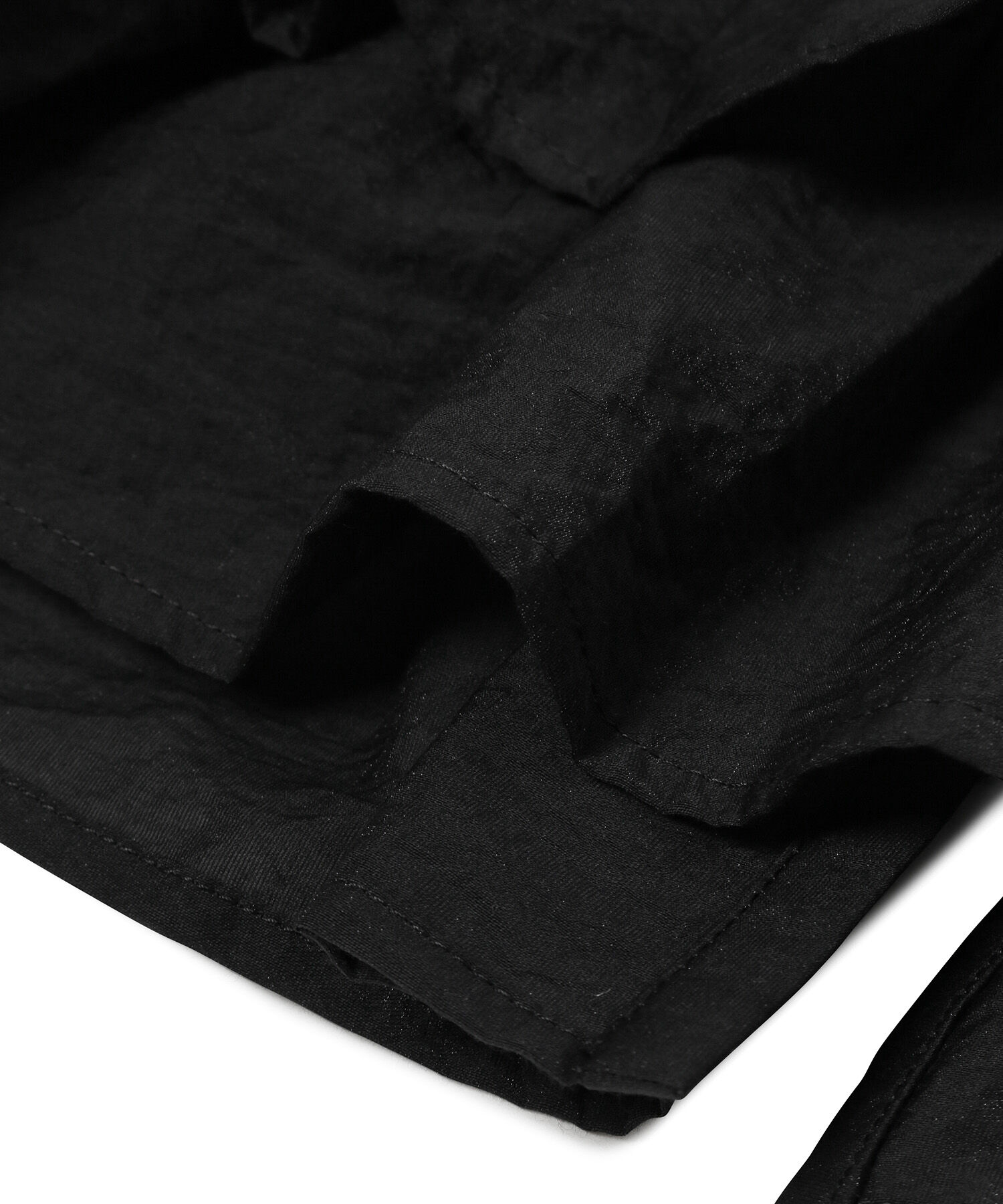 ADAM ET ROPE'「【再入荷・サステナブル】コットンギャザーフリル２WAYブラウス」|シャツ・ブラウス|