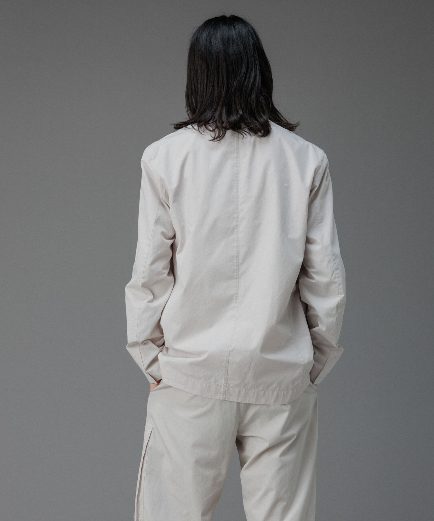 ADAM ET ROPE'「ガーメントダイ 3Bノッチドラペル ボクシー テーラードジャケット / ロングシーズン着用可能」|テーラードジャケット|