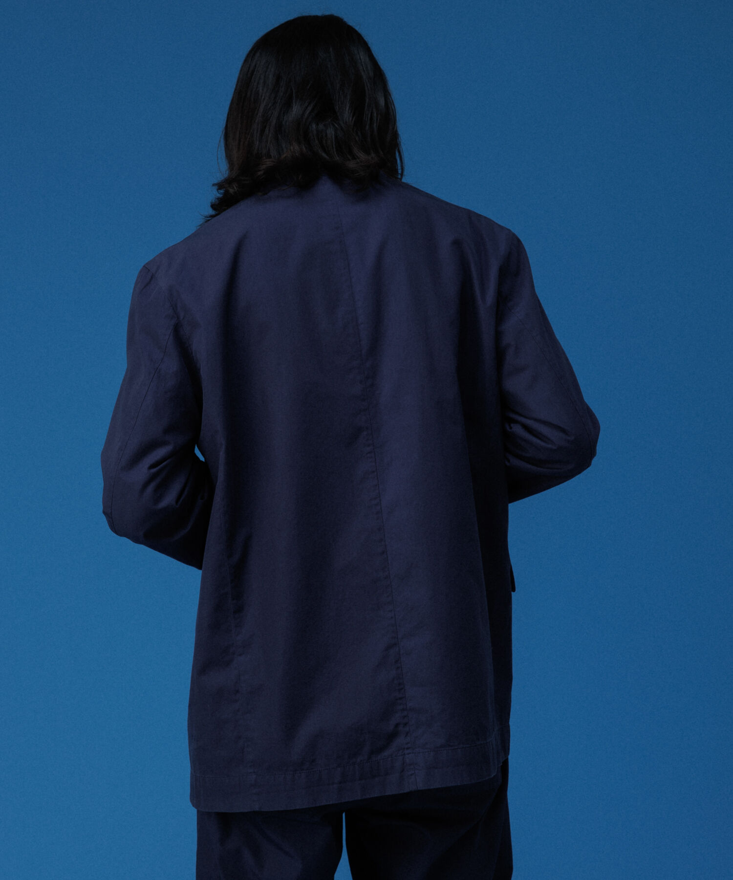 ADAM ET ROPE'「ガーメントダイ 3Bノッチドラペル ボクシー テーラードジャケット / ロングシーズン着用可能」|テーラードジャケット|