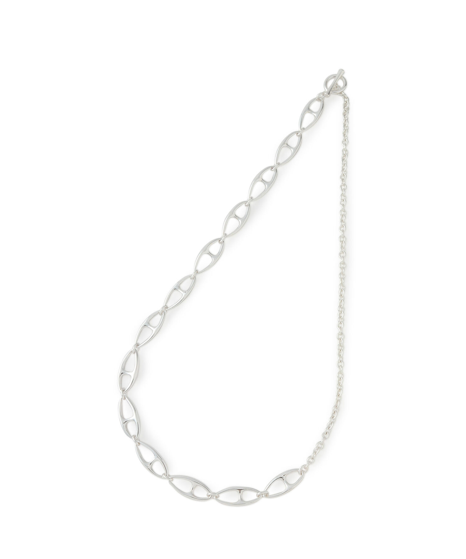 ADAM ET ROPE'「アーモンドチェーンネックレス」|ネックレス|