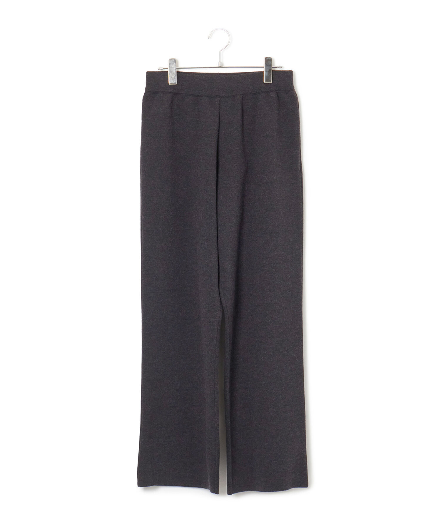 ADAM ET ROPE'「【洗える】ニットワイドパンツ」|その他|