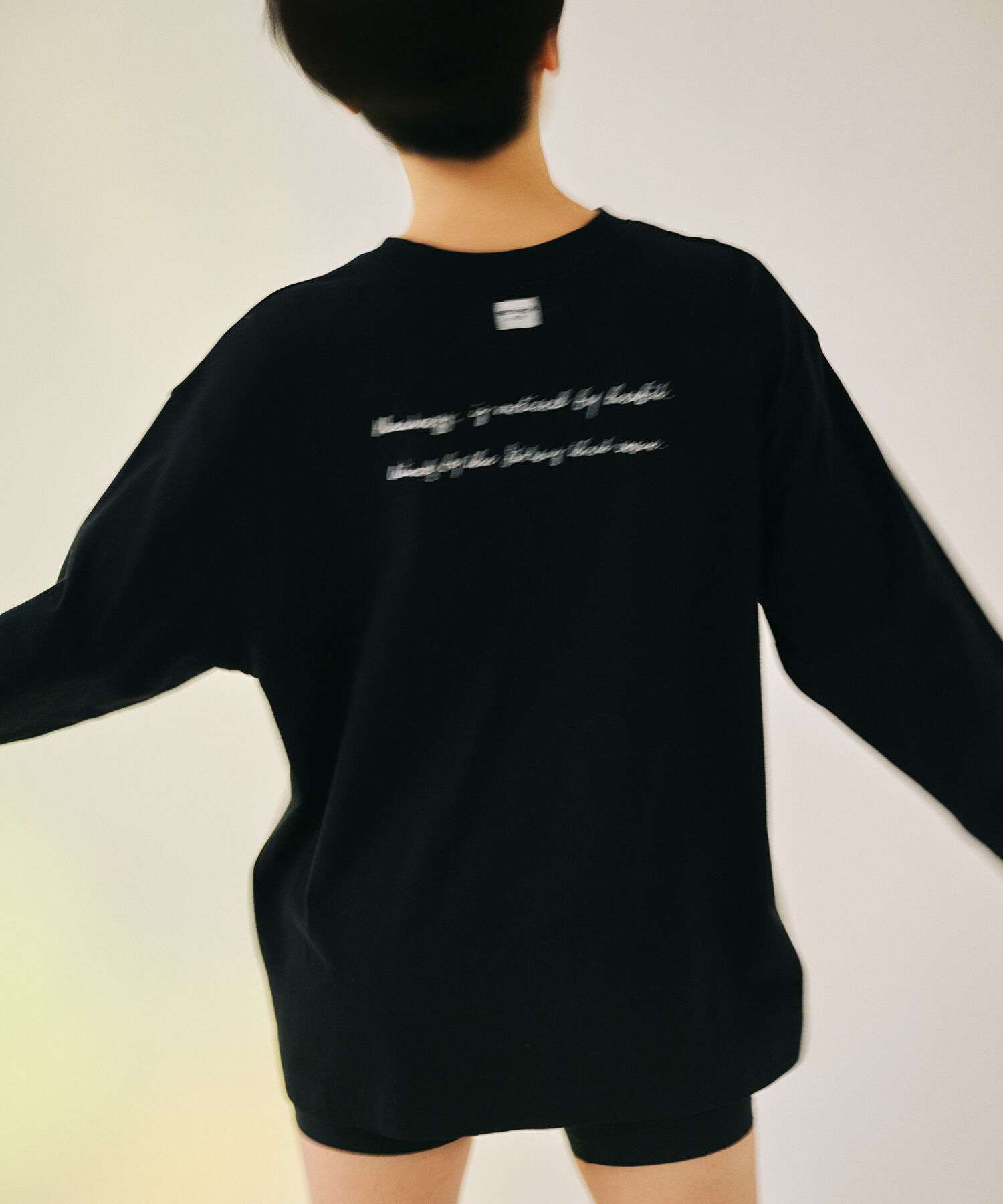 ADAM ET ROPE'「【WEB限定・洗える】RECORDS ロングスリーブTEE」|Tシャツ・カットソー|