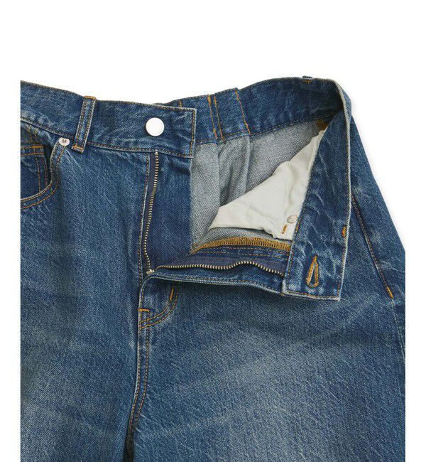 ADAM ET ROPE'「【サステナブル】バックタックワイドデニム」|デニム|