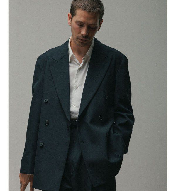 ADAM ET ROPE'「【Sea Island Cotton】レギュラーカラーシャツ」|シャツ・ブラウス|