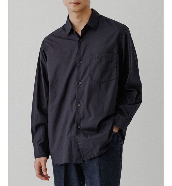 ADAM ET ROPE'「【Sea Island Cotton】レギュラーカラーシャツ」|シャツ・ブラウス|