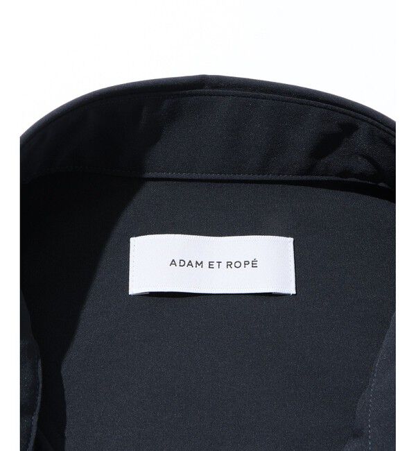 ADAM ET ROPE'「【ACT/アクト】タイプライター レギュラーカラー半袖シャツ」|シャツ・ブラウス|