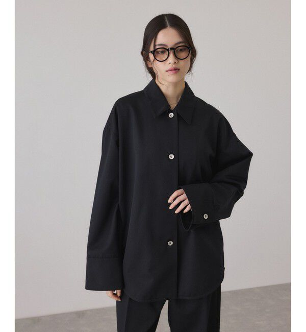 ADAM ET ROPE'「NIKKE TW DENIM SHIRT JACKET」|ブルゾン・スタジャン|