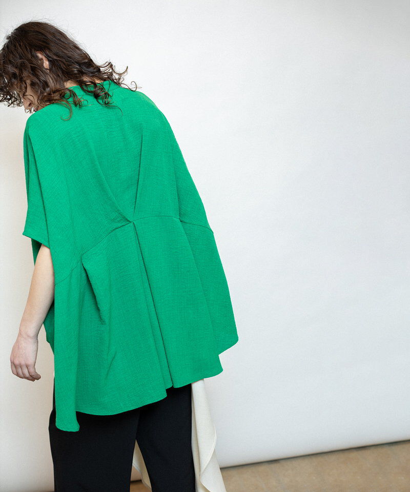  「タックワイドビッグブラウス」|シャツ・ブラウス|