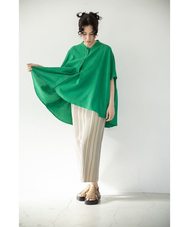  「タックワイドビッグブラウス」|シャツ・ブラウス|
