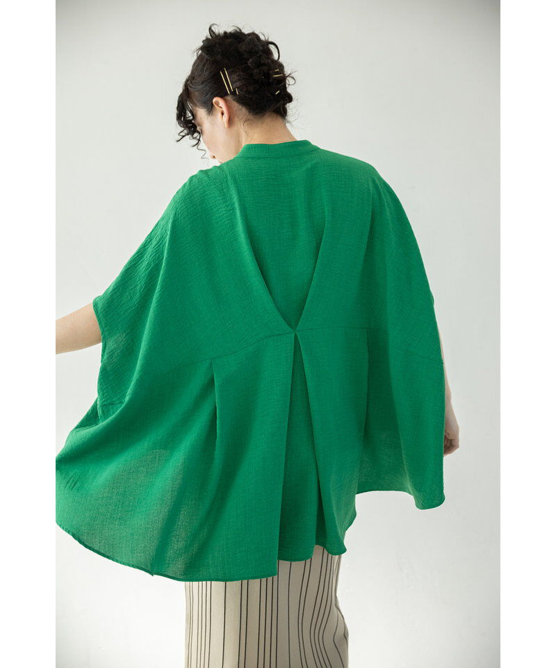  「タックワイドビッグブラウス」|シャツ・ブラウス|