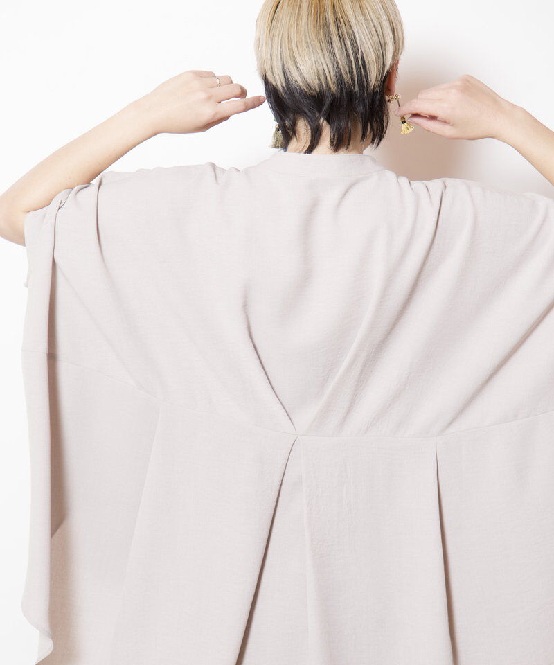  「タックワイドビッグブラウス」|シャツ・ブラウス|