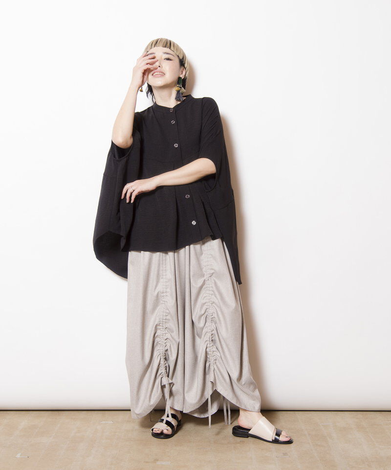  「タックワイドビッグブラウス」|シャツ・ブラウス|
