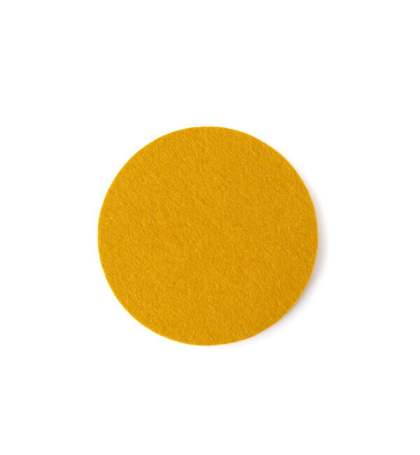 LABOUR AND WAIT「【LABOUR AND WAIT】FELT COASTER MUSTARD」|その他|MUSTARD