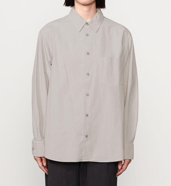 ORCIVAL「ORCIVAL | ガーメントダイ レギュラーカラーシャツ WOMEN」|シャツ・ブラウス|