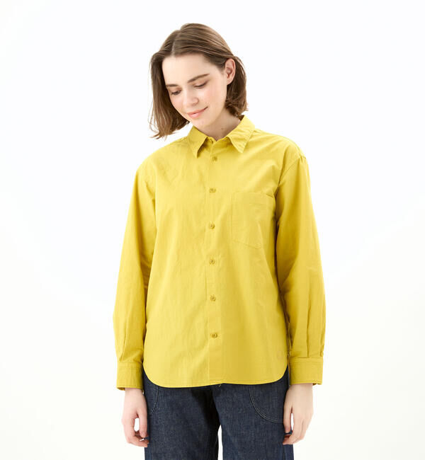 ORCIVAL「ORCIVAL | ガーメントダイ レギュラーカラーシャツ WOMEN」|シャツ・ブラウス|