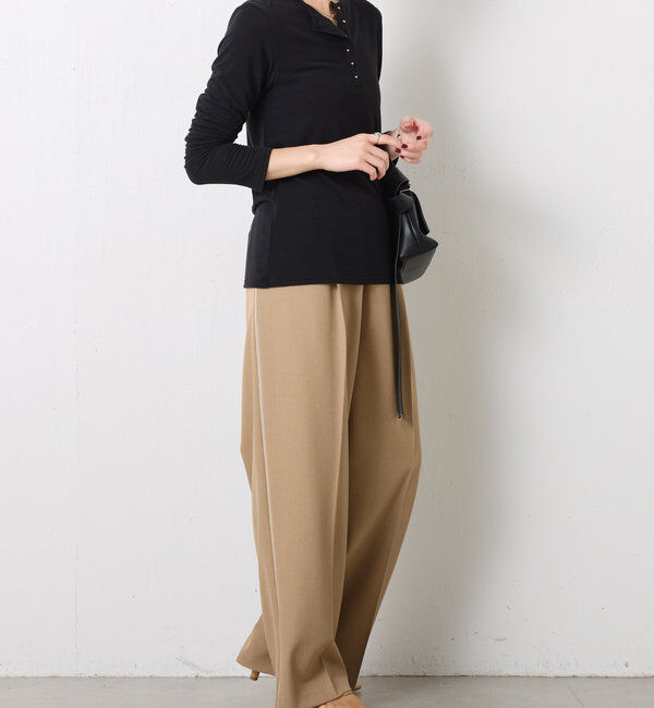  「ヘンリーネックロンT」|Tシャツ・カットソー|