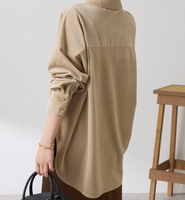  「メタルボタンコーデュロイシャツ」|シャツ・ブラウス|