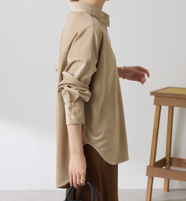  「メタルボタンコーデュロイシャツ」|シャツ・ブラウス|