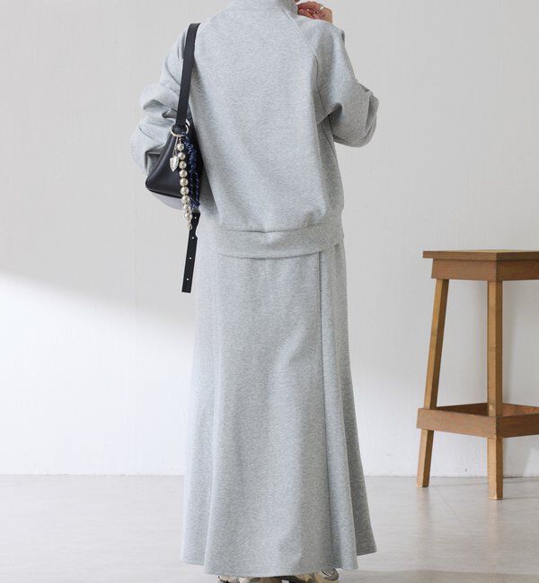  「【楽チン/着回し自在◎】アシメハーフジップセットアップ」|ワンピース|