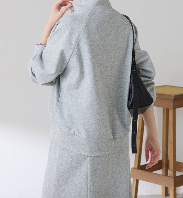  「【楽チン/着回し自在◎】アシメハーフジップセットアップ」|ワンピース|