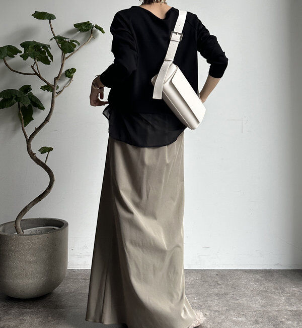  「【WEB限定】ボンディングドッキングトップス」|Tシャツ・カットソー|