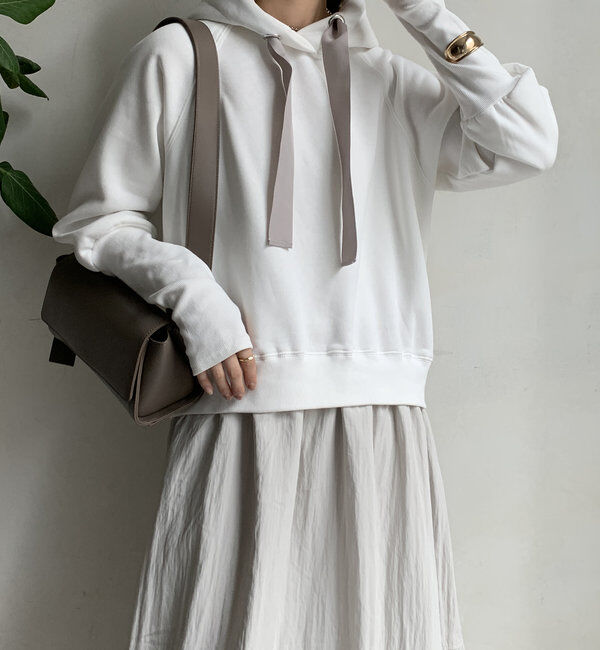  「【WEB限定】フーディードッキングワンピース」|ワンピース|