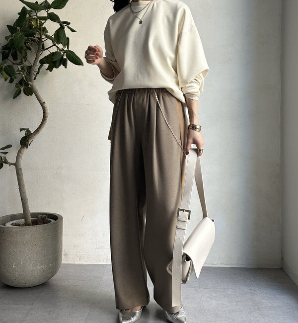  「【WEB限定】ダンボールランタンスリーブプルオーバー」|Tシャツ・カットソー|