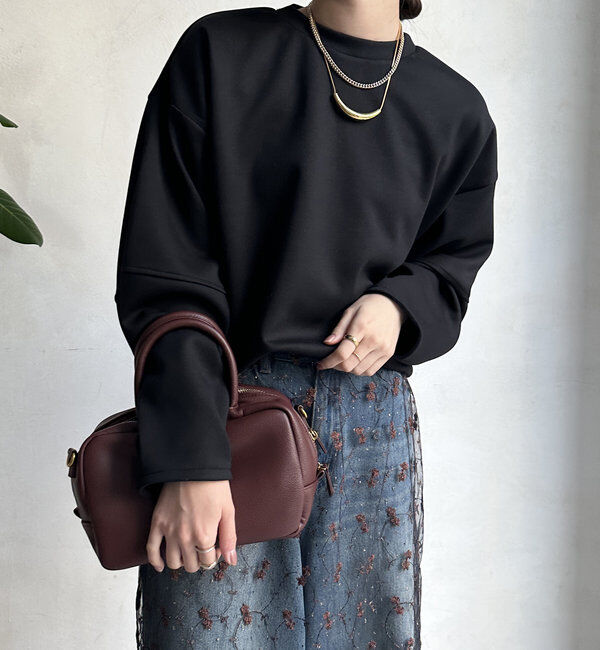  「【WEB限定】ダンボールランタンスリーブプルオーバー」|Tシャツ・カットソー|