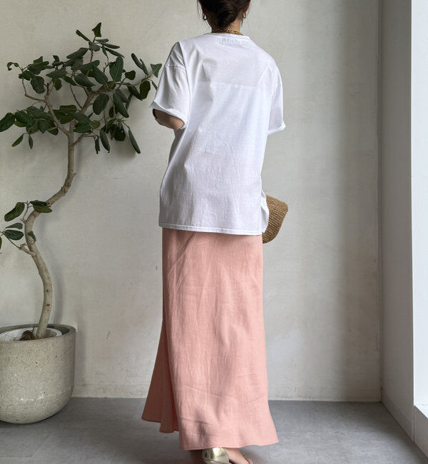  「【WEB限定】ツイストデザインTEE」|Tシャツ・カットソー|