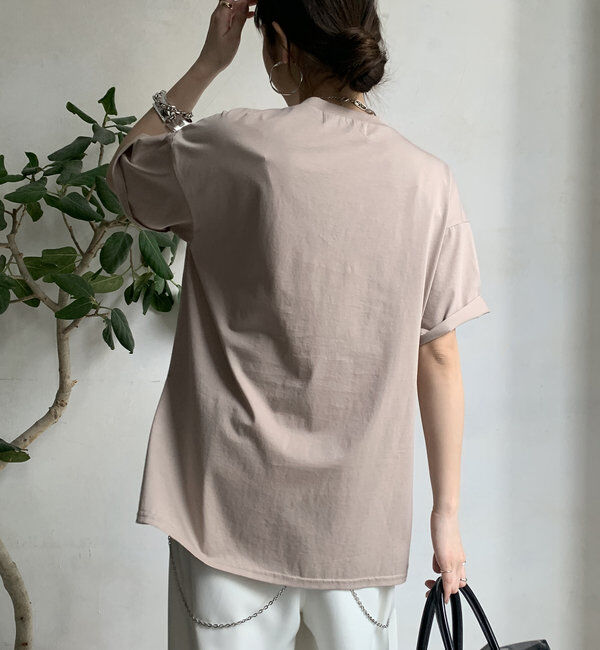  「【WEB限定】ツイストデザインTEE」|Tシャツ・カットソー|