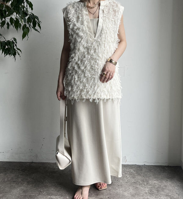  「【WEB限定】ベストセットワンピース」|スーツ|