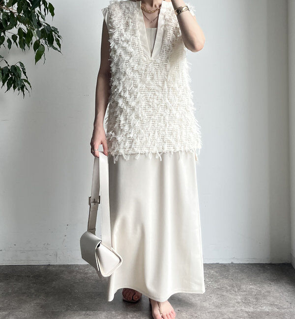  「【WEB限定】ベストセットワンピース」|スーツ|