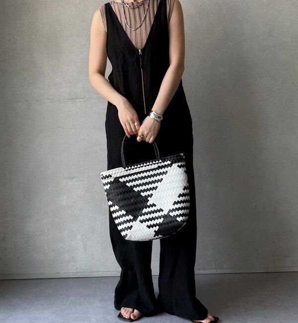  「【WEB限定】ラメリブニットタンク」|ニット・セーター|