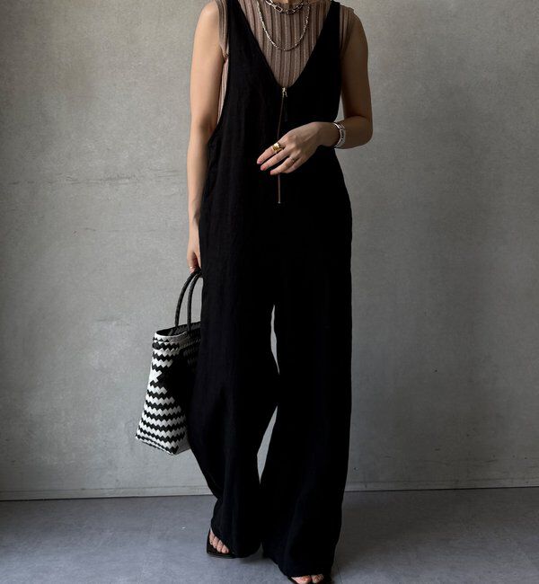  「【WEB限定】ラメリブニットタンク」|ニット・セーター|