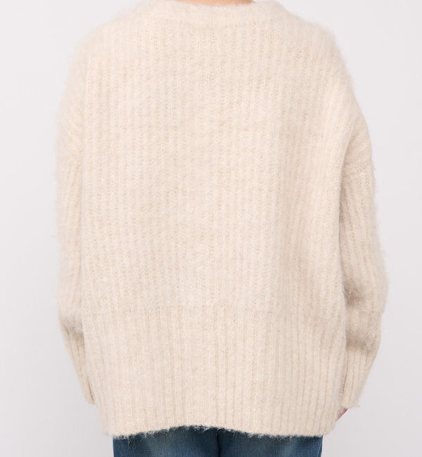  「《オーバーサイズでゆったり》シャギーオーバーカーデ」|ニット・セーター|