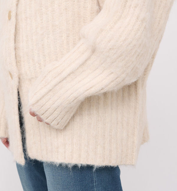  「《オーバーサイズでゆったり》シャギーオーバーカーデ」|ニット・セーター|