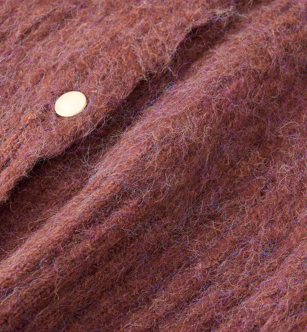  「《オーバーサイズでゆったり》シャギーオーバーカーデ」|ニット・セーター|