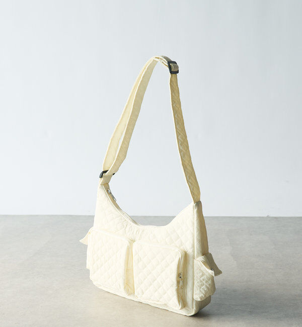  「ワンハンドルキルティングショルダー」|クラッチバッグ|