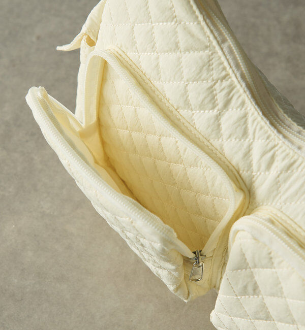  「ワンハンドルキルティングショルダー」|クラッチバッグ|