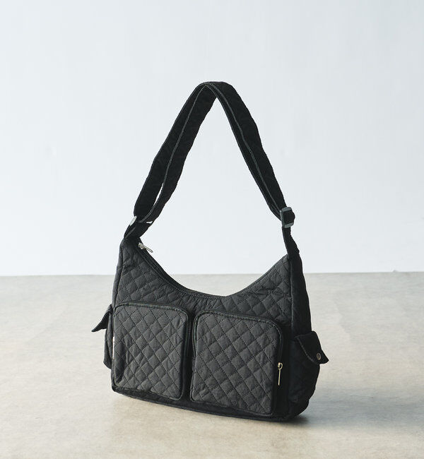  「ワンハンドルキルティングショルダー」|クラッチバッグ|
